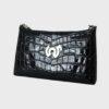 INS CEO Noir Quilted Clutch